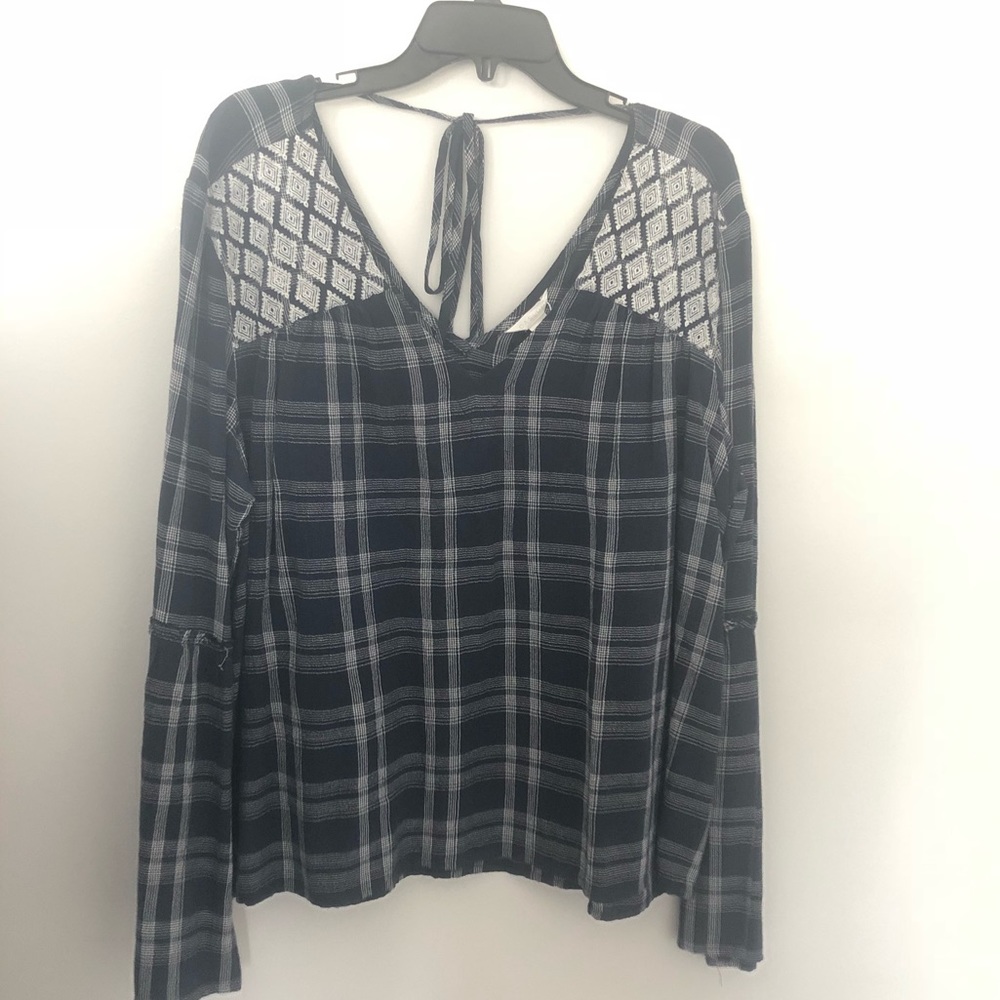 Caslon Plaid Blouse